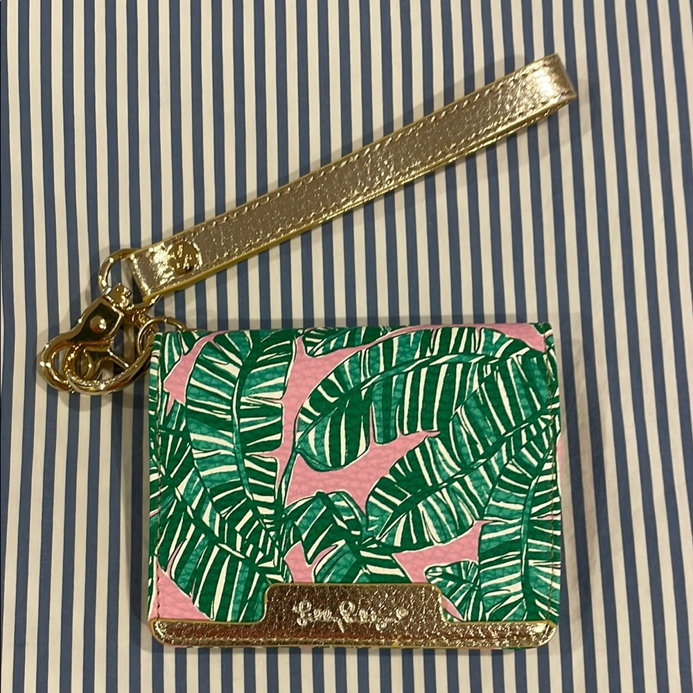 Lilly Pulitzer wristlet wallet